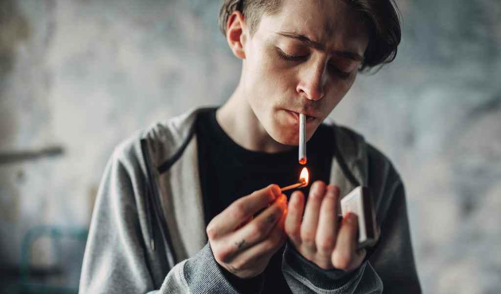 Основные виды зависимостей человека - курение